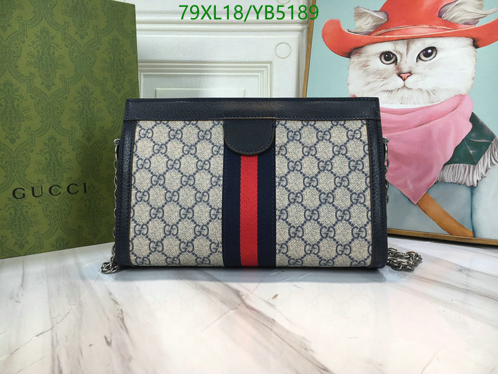 Gucci Bag-(4A)-Ophidia-G,Code: YB5189,$: 79USD