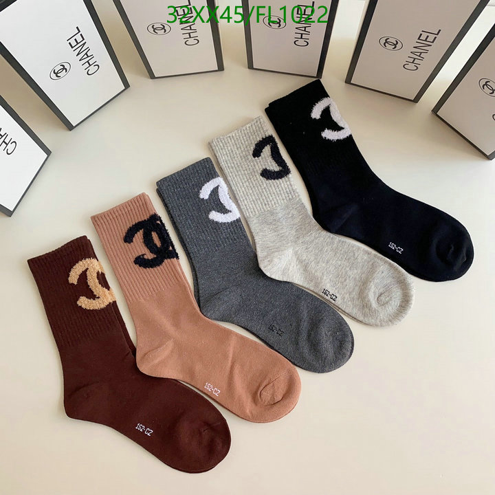 Sock-Chanel,Code: FL1021,$: 32USD