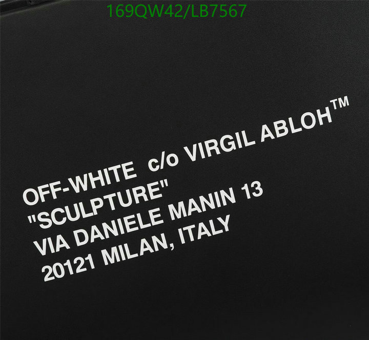 Off-White Bag-(Mirror)-Handbag-,Code: LB7567,$: 169USD