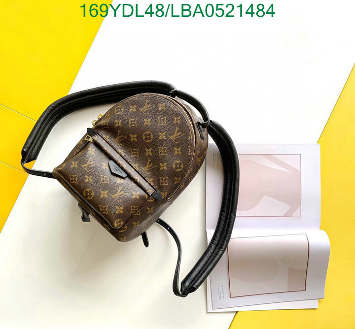 LV Bags-(Mirror)-Backpack-,Code:LBA0521484,$: 169USD