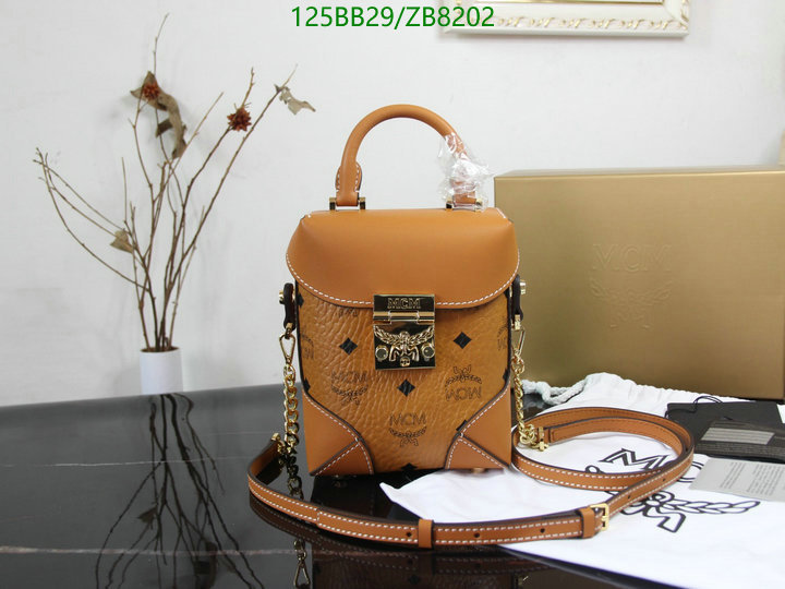 MCM Bag-(Mirror)-Diagonal-,Code: ZB8202,$: 125USD