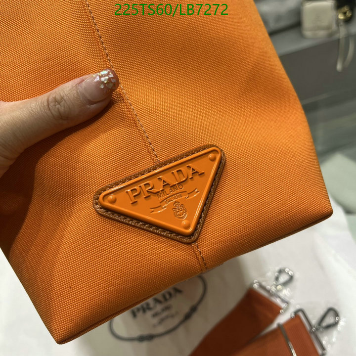 Prada Bag-(Mirror)-Handbag-,Code: LB7272,$: 225USD