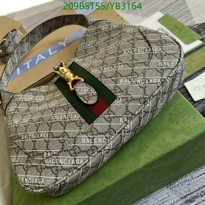 Gucci Bag-(Mirror)-Jackie Series-,Code: YB3164,$: 209USD