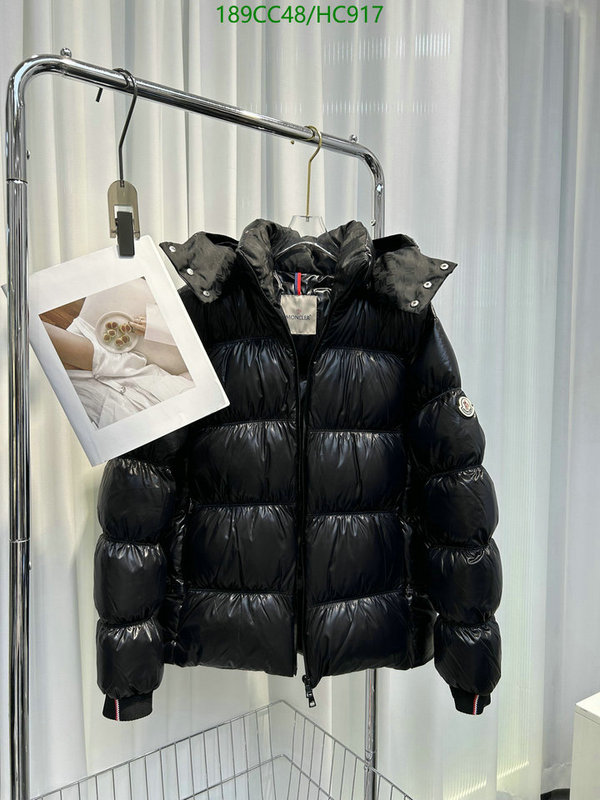 Down jacket Men-Moncler, Code: HC917,$: 189USD