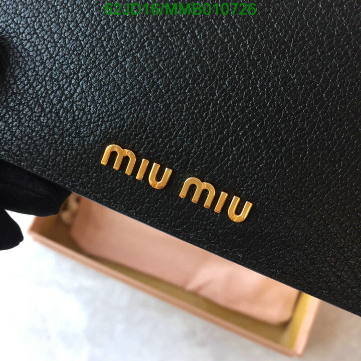 Miu Miu Bag-(Mirror)-Wallet-,Code: MMB010726,$: 62USD