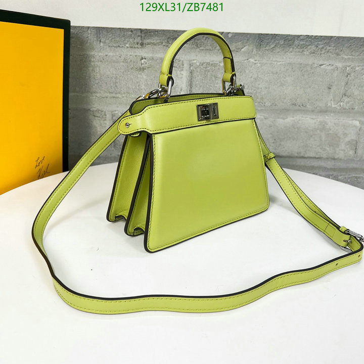 Fendi Bag-(4A)-Peekaboo,Code: ZB7481,$: 129USD