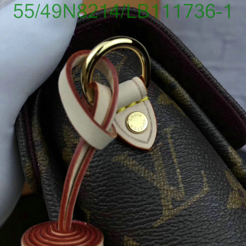 LV Bags-(4A)-Pochette MTis Bag-Twist-,Code：LB111736,$: 55USD