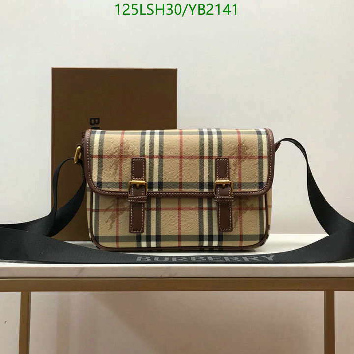 Burberry Bag-(Mirror)-Diagonal-,Code: YB2141,$: 125USD