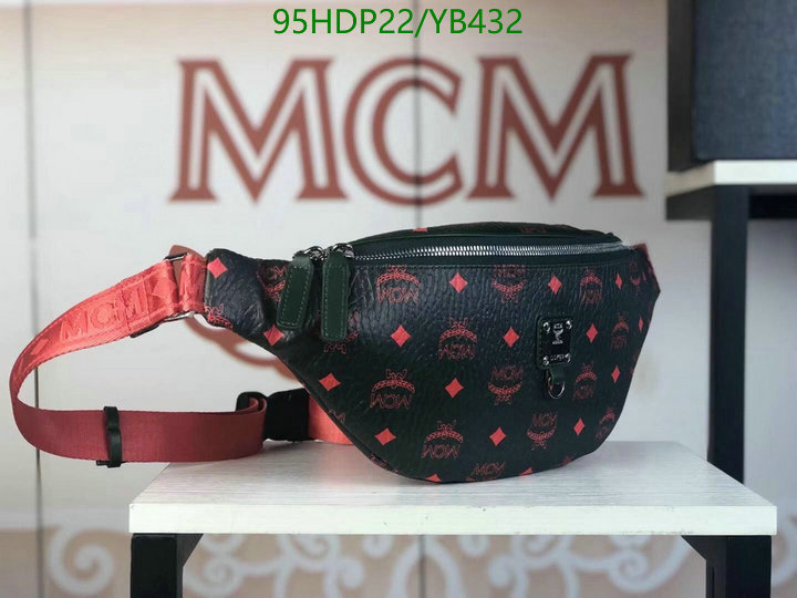 MCM Bag-(Mirror)-Belt Bag-Chest Bag--,Code: YB432,$: 95USD