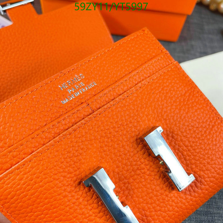 Hermes Bag-(4A)-Wallet-,Code: YT5997,$: 59USD