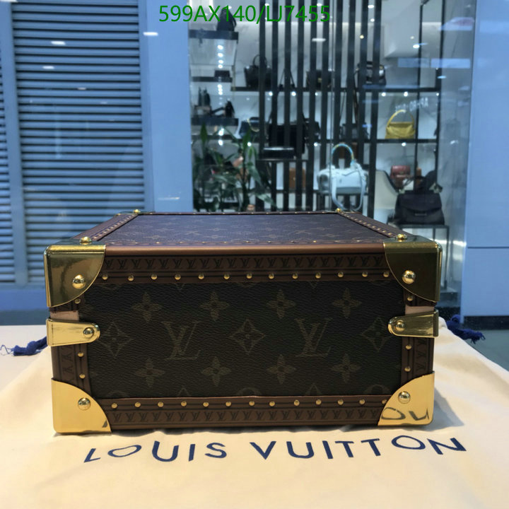 LV Bags-(Mirror)-Vanity Bag-,Code: LJ7455,$: 599USD