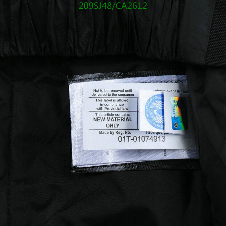 Down jacket Women-Canada Goose, Code: CA2612,$: 209USD