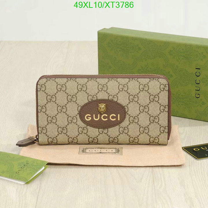 Gucci Bag-(4A)-Wallet-,Code: XT3786,$: 49USD