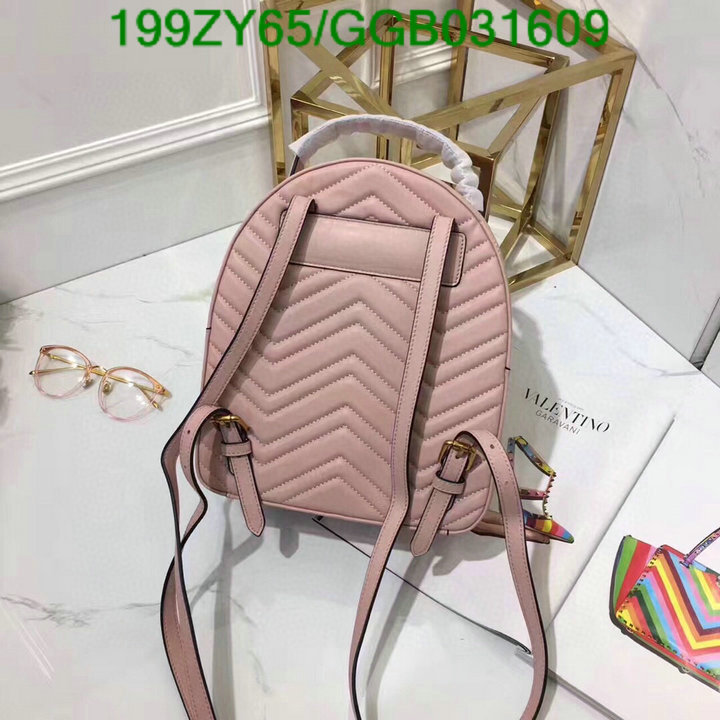 Gucci Bag-(Mirror)-Backpack-,Code: GGB031609,$: 199USD