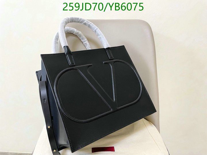 Valentino Bag-(Mirror)-Handbag-,Code: YB6075,