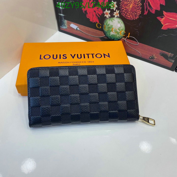 LV Bags-(4A)-Wallet-,Code: LT4888,$: 49USD