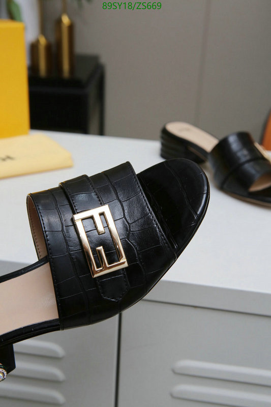 Women Shoes-Fendi, Code: ZS669,$: 89USD