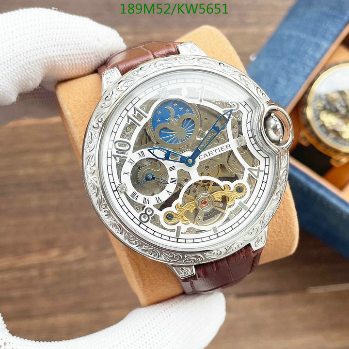 Watch-4A Quality-Cartier, Code: KW5651,$: 189USD