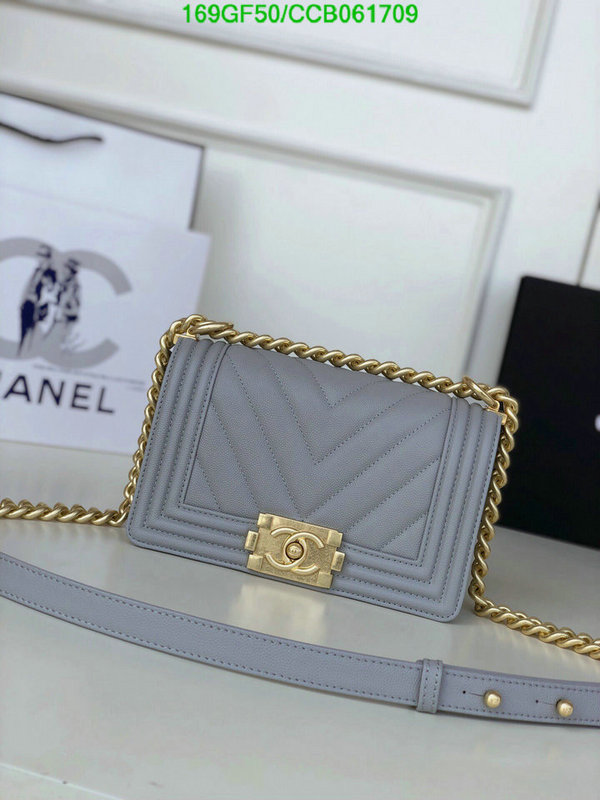 Chanel Bags -(Mirror)-Le Boy,Code: CCB061709,$: 169USD