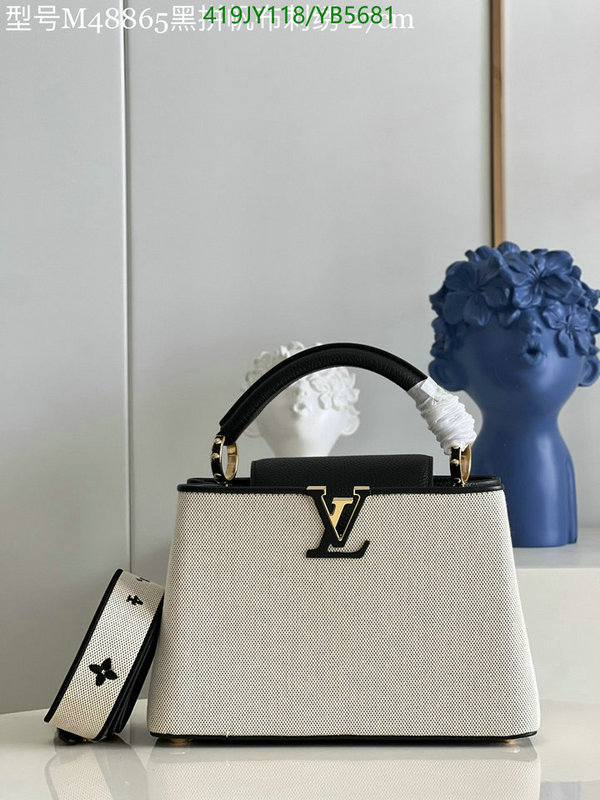 LV Bags-(Mirror)-Handbag-,Code: YB5681,