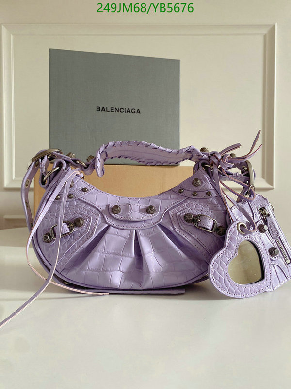 Balenciaga Bag-(Mirror)-Le Cagole-,Code: YB5676,$: 249USD