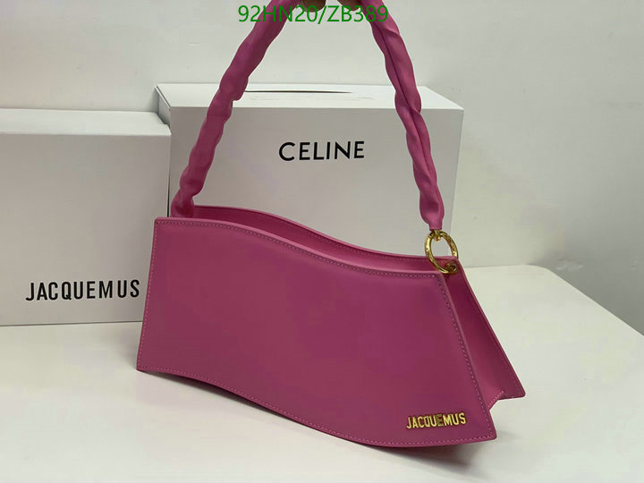 Jacquemus Bag-(4A)-Handbag-,Code: ZB389,$: 92USD