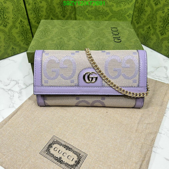 Gucci Bag-(4A)-Wallet-,Code: XT2691,$: 59USD