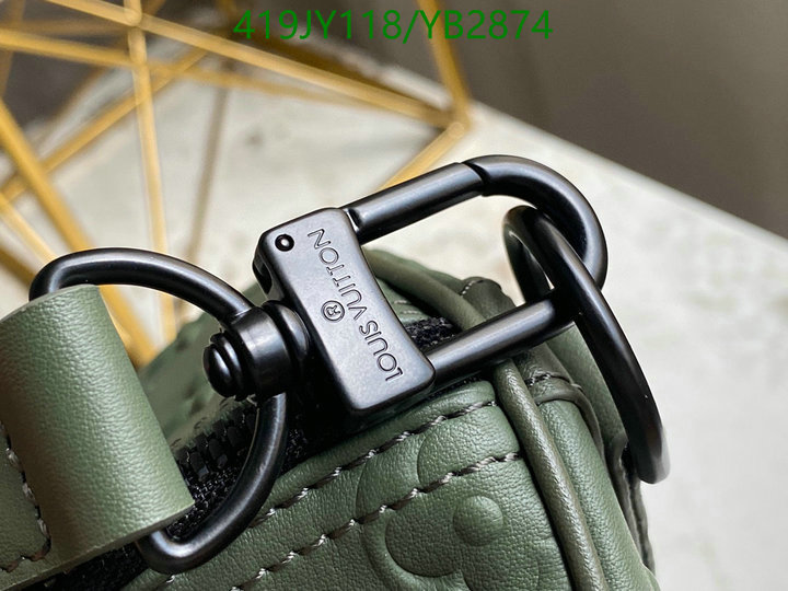 LV Bags-(Mirror)-Keepall BandouliRe 45-50-,Code: YB2874,$: 419USD