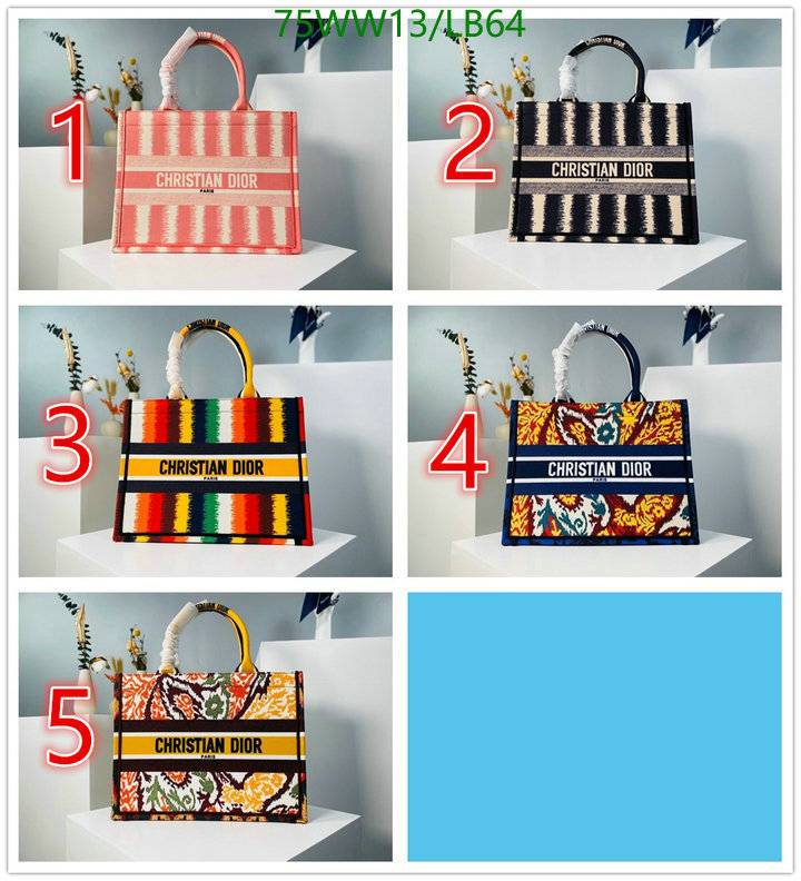 Dior Bags-(4A)-Book Tote-,Code: LB64,$: 75USD