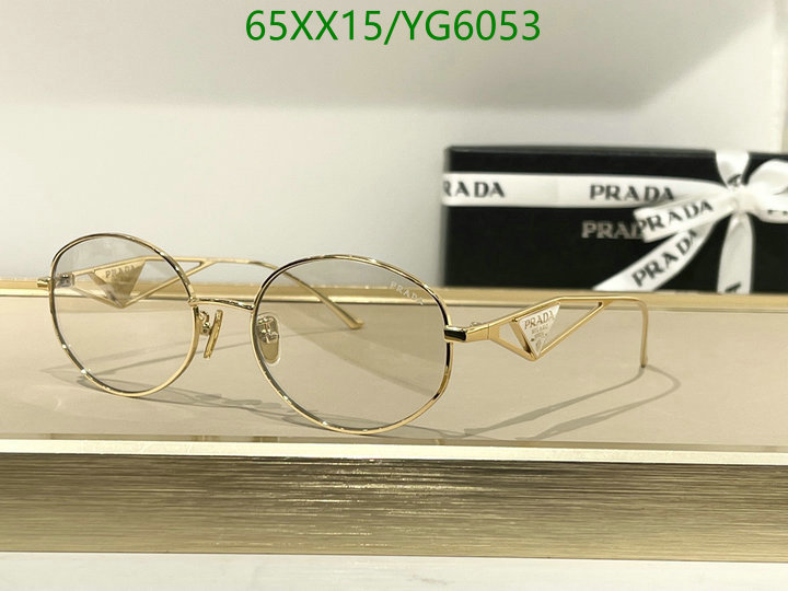 Glasses-Prada, Code: YG6053,$: 65USD