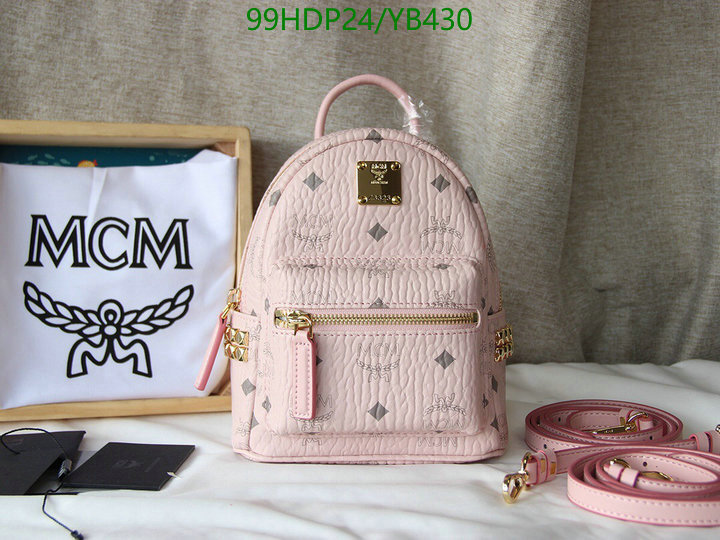 MCM Bag-(Mirror)-Backpack-,Code: YB430,$: 99USD