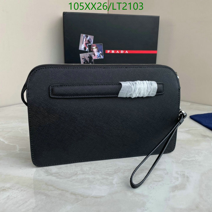 Prada Bag-(Mirror)-Wallet-,Code: LT2103,$: 105USD