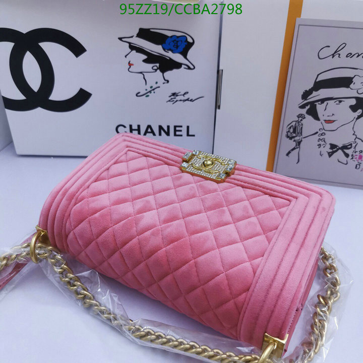 Chanel Bags ( 4A )-Le Boy,Code: CCBA2798,$: 95USD