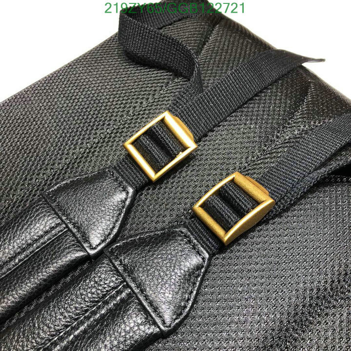 Gucci Bag-(Mirror)-Backpack-,Code: GGB122721,$:219USD