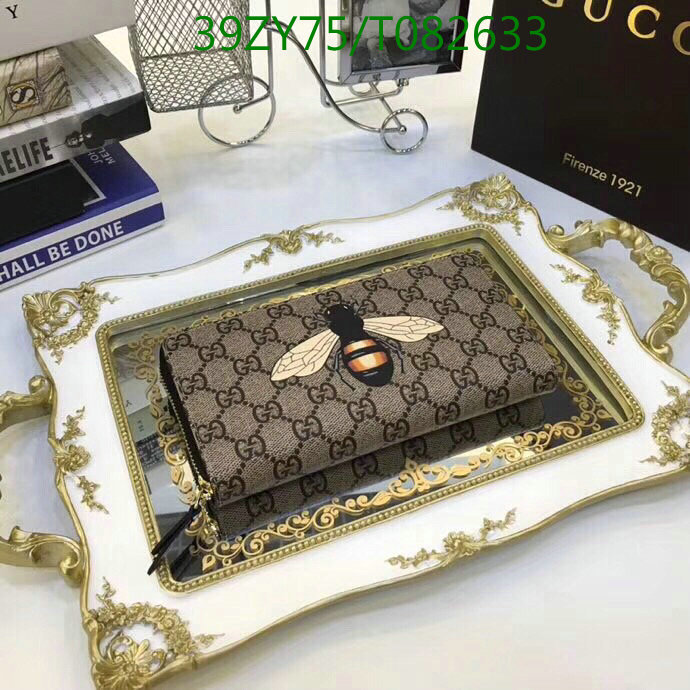 Gucci Bag-(4A)-Wallet-,Code: T082633,$:39USD