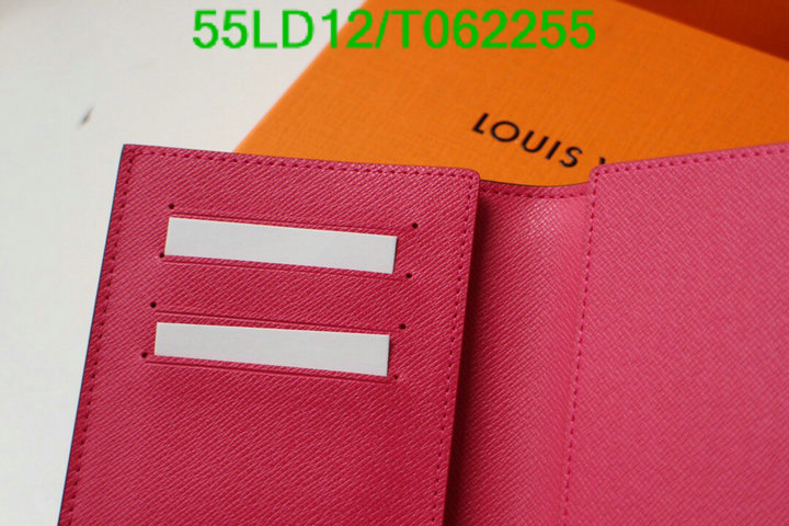 LV Bags-(Mirror)-Wallet-,Code: T062255,$: 55USD