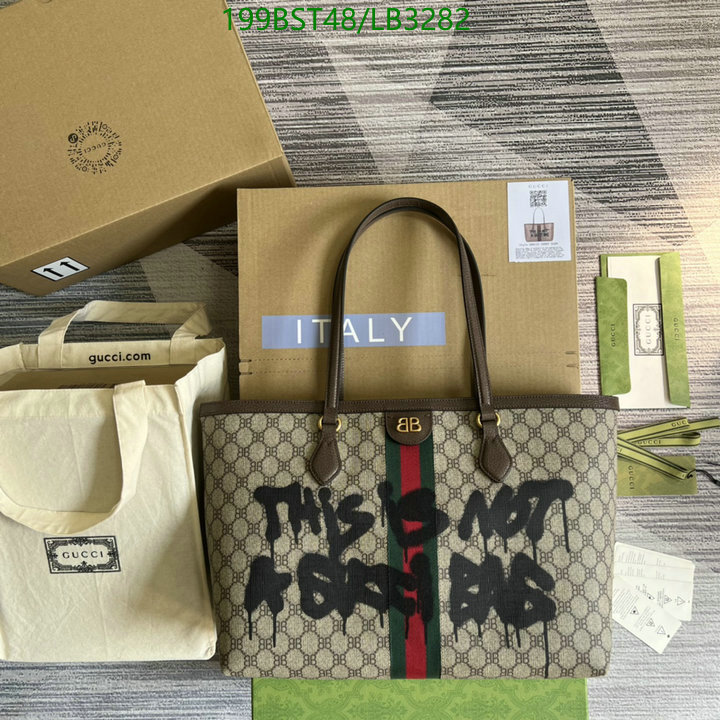 Gucci Bag-(Mirror)-Handbag-,Code: LB3282,$: 199USD