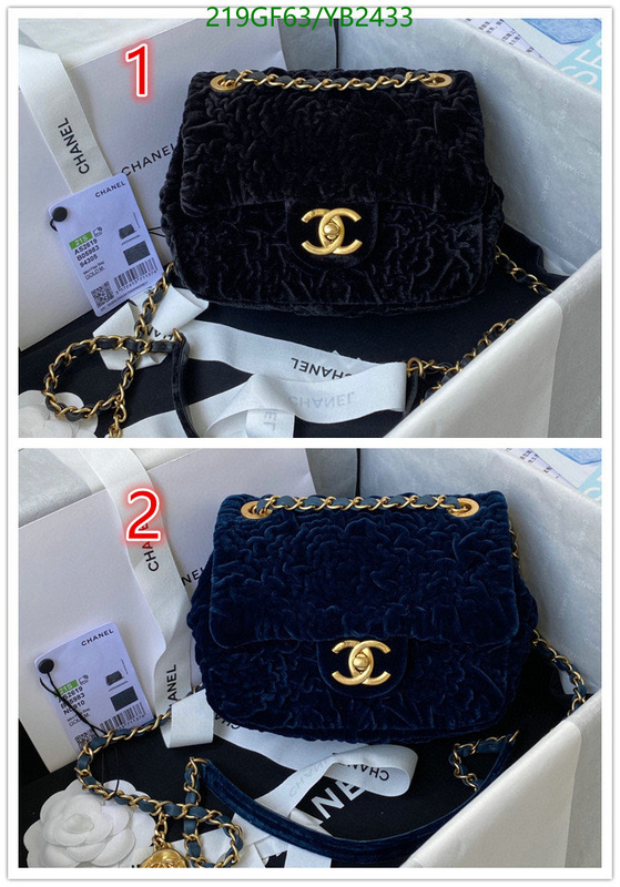 Chanel Bags -(Mirror)-Diagonal-,Code: YB2433,$: 219USD