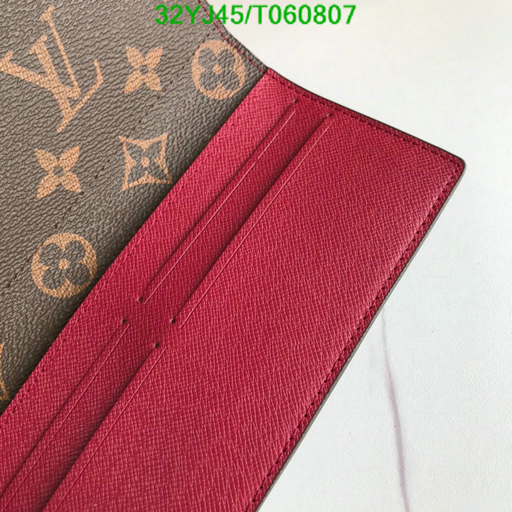 LV Bags-(4A)-Wallet-,Code: T060807,$: 32USD