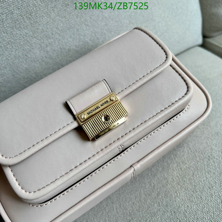 Michael Kors Bag-(Mirror)-Diagonal-,Code: ZB7525,$: 139USD