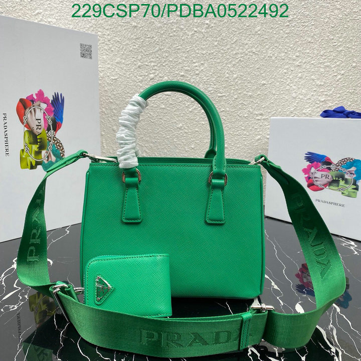 Prada Bag-(Mirror)-Handbag-,Code: PDBA0522492,$: 229USD