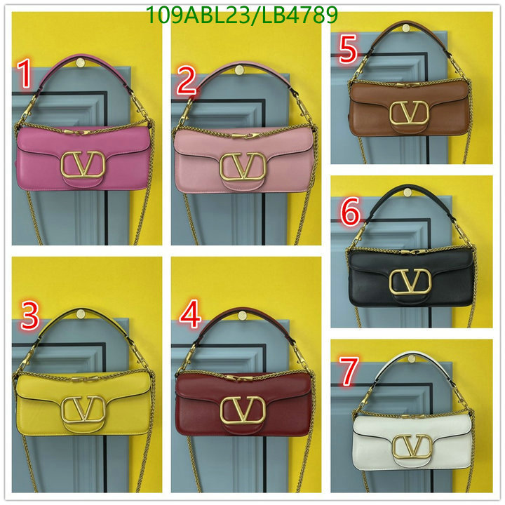Valentino Bag-(4A)-LOC-V Logo ,Code: LB4789,$: 109USD