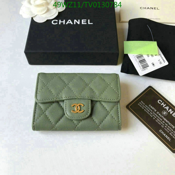 Chanel Bags ( 4A )-Wallet-,Code: TV0130784,$: 49USD