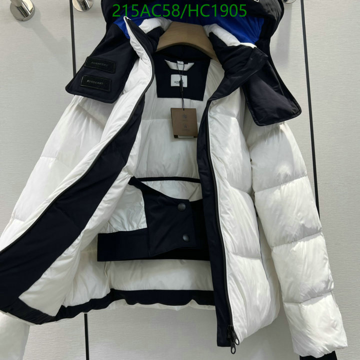 Down jacket Women-Burberry, Code: HC1905,$: 215USD