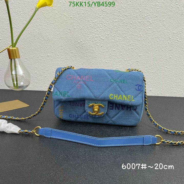 Chanel Bags ( 4A )-Diagonal-,Code: YB4599,$: 75USD