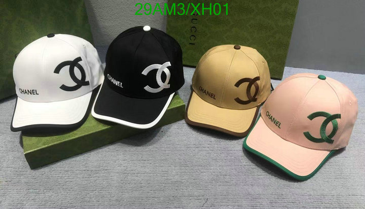 Cap -(Hat)-Chanel, Code: XH01,$: 29USD