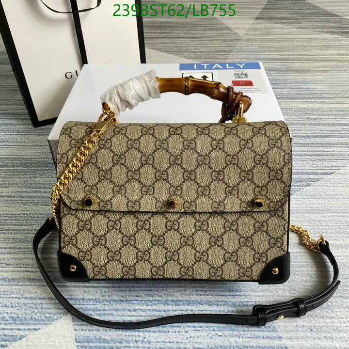 Gucci Bag-(Mirror)-Handbag-,Code: LB755,$: 239USD