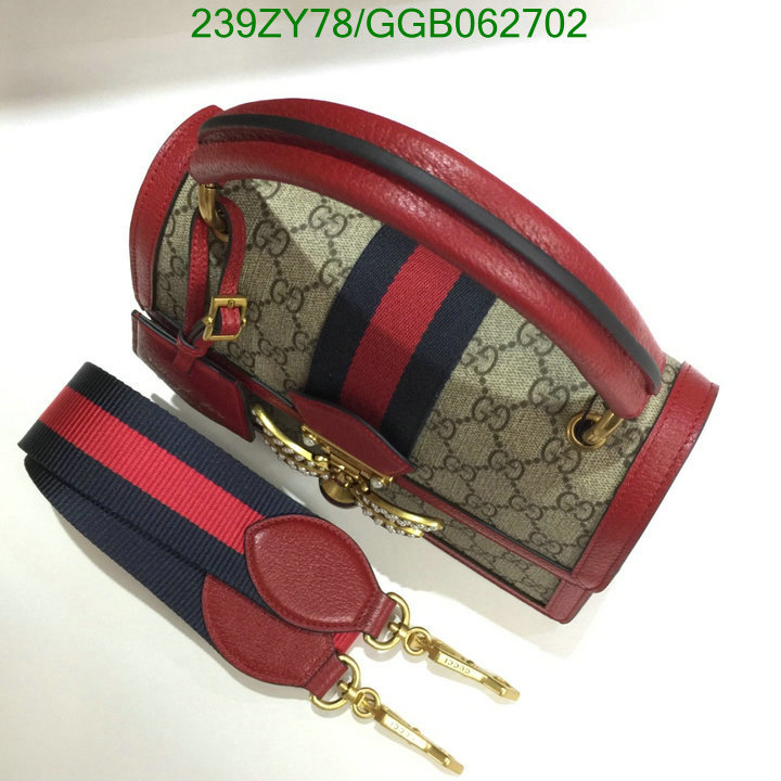 Gucci Bag-(Mirror)-Diagonal-,Code: GGB062702,$: 239USD