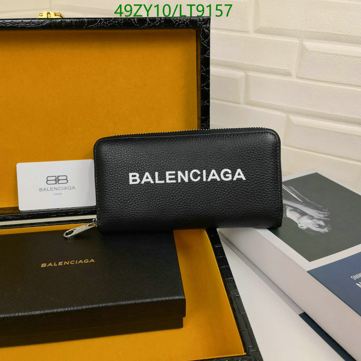 Balenciaga Bag-(4A)-Wallet-,Code: LT9157,$: 49USD