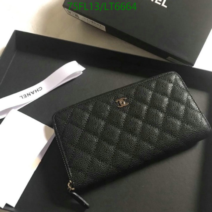 Chanel Bags ( 4A )-Wallet-,Code: LT6664,$: 75USD